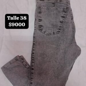 Jean Gris Elastizado — Talle 38