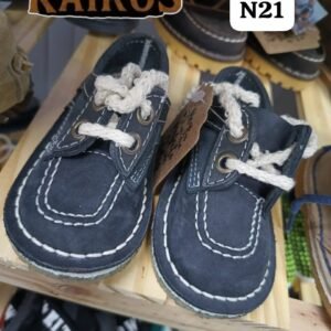 Mocasines de Gamuza Infantil — Talle N°21