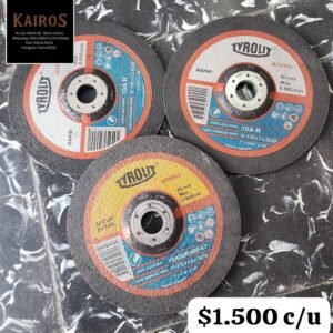 Disco de Corte Tyrolit – Acero / Fundición / Rapid