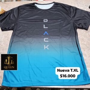Remera deportiva Black – Talle XL