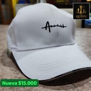 Gorra Blanca Fashion – Modelo “Amourish”