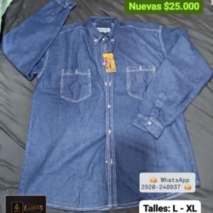 Camisa Wrangler de Jean – Hombre